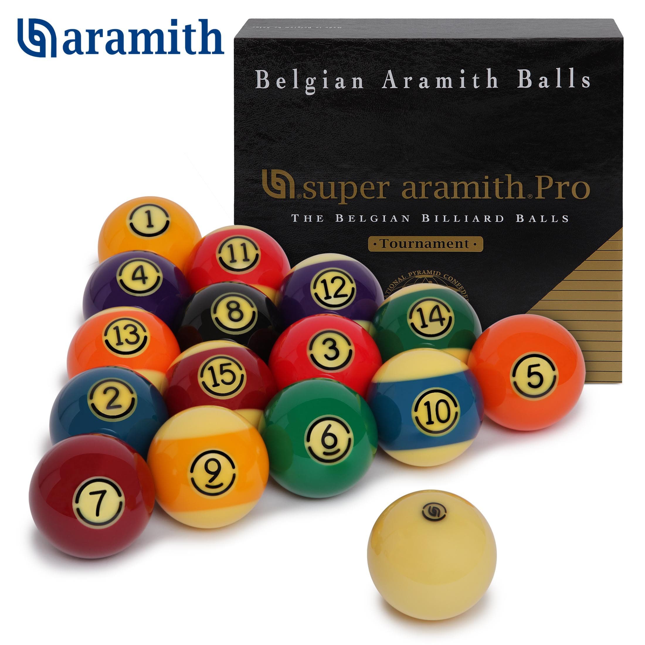 Шары Aramith Tournament Pool ø57,2мм