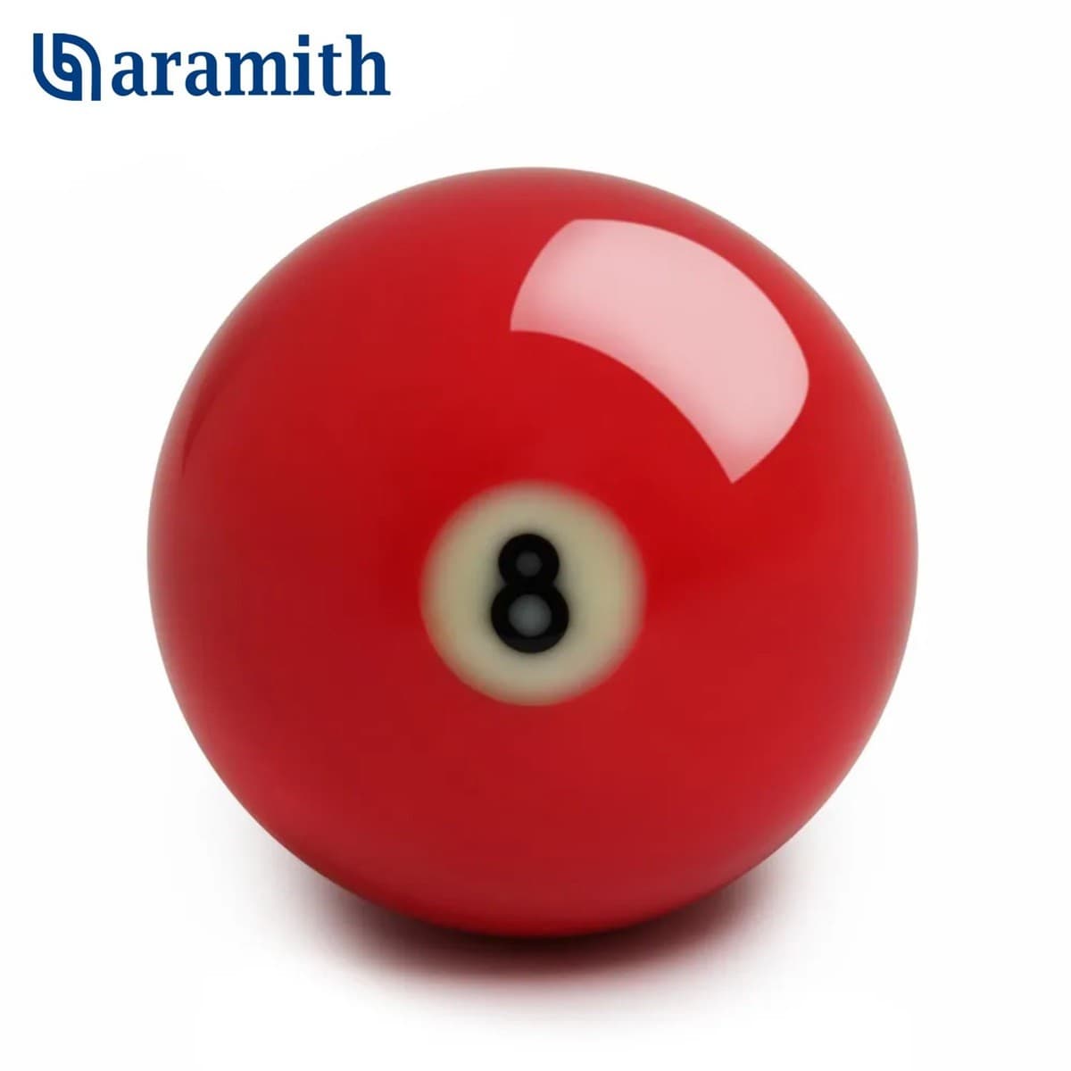 Шар Aramith Premier Pyramid №8 ø68ММ красный