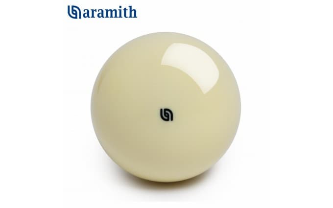 Биток Aramith Premier Pyramid с лого ø68ММ белый