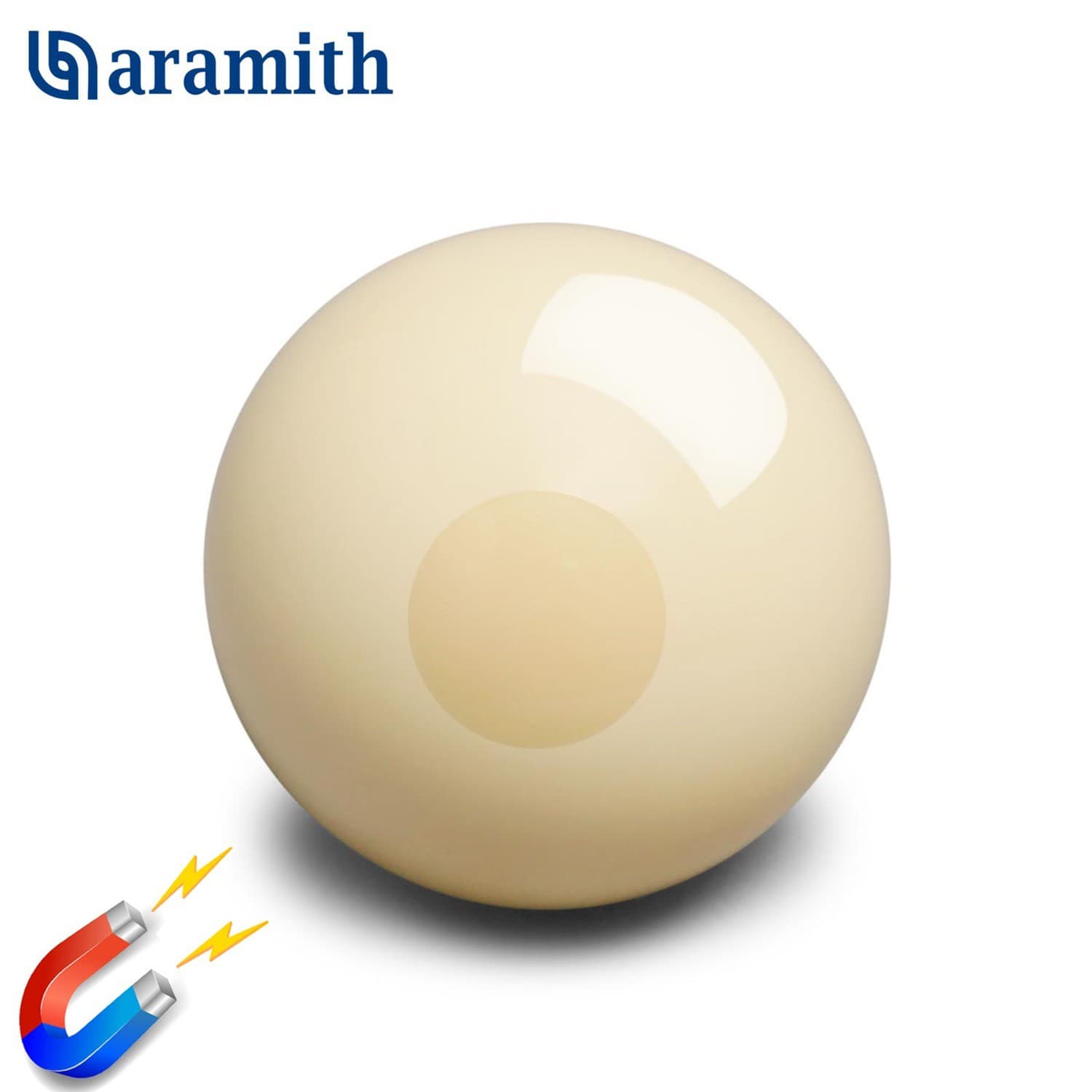 Биток Aramith Magnetic Pool ø57,2мм белый