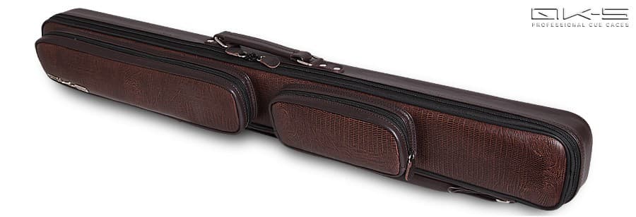 Кейс QK-S Captain 2x2 коричневый аллигатор
