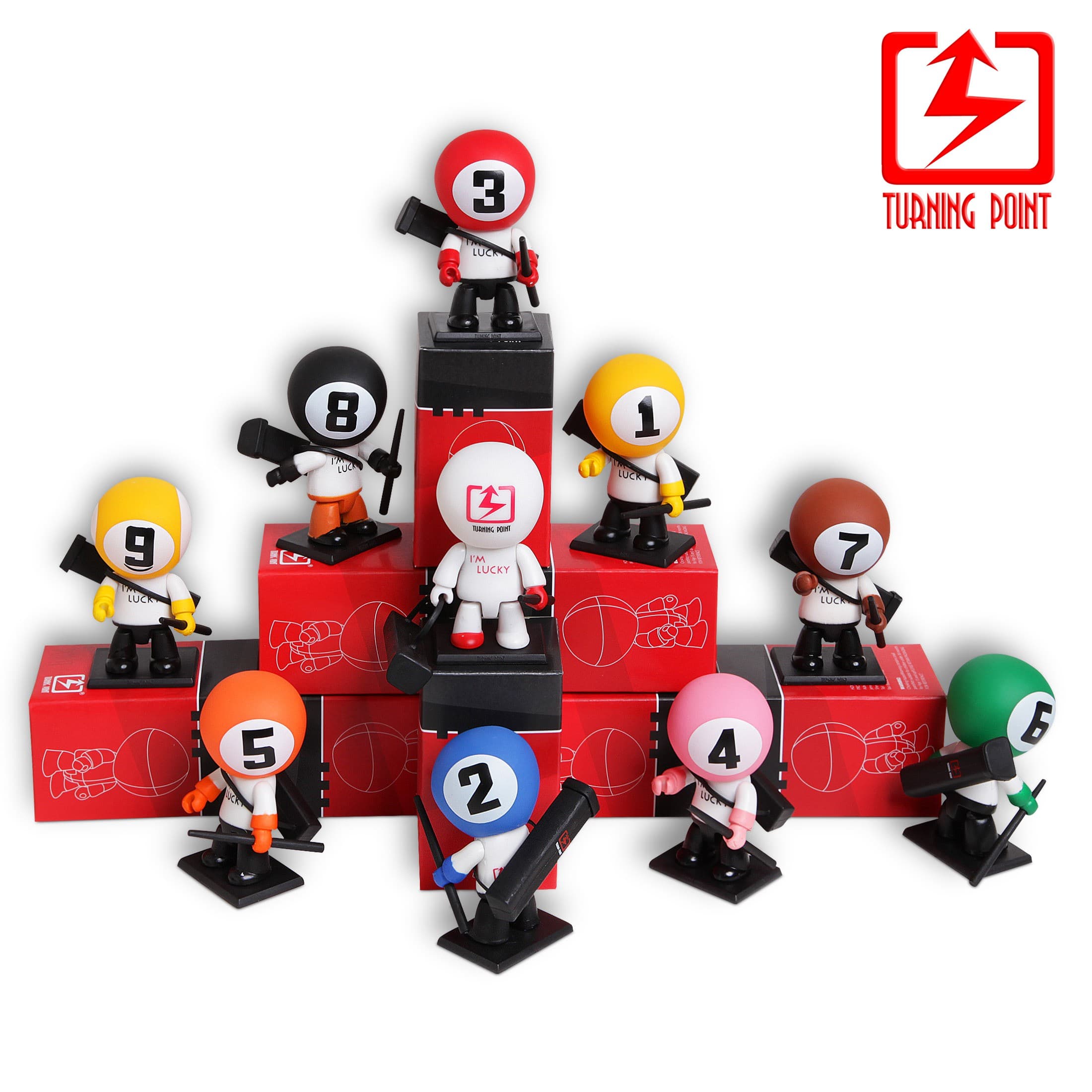 Куклы-сувениры Turning Point Lucky Doll Mini 6,7см 10шт.