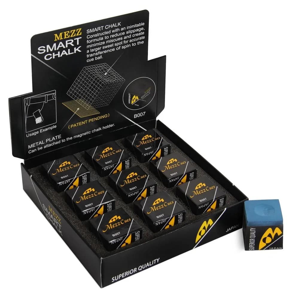 Мел Mezz Smart Chalk SC9-B007 Blue 9 шт.