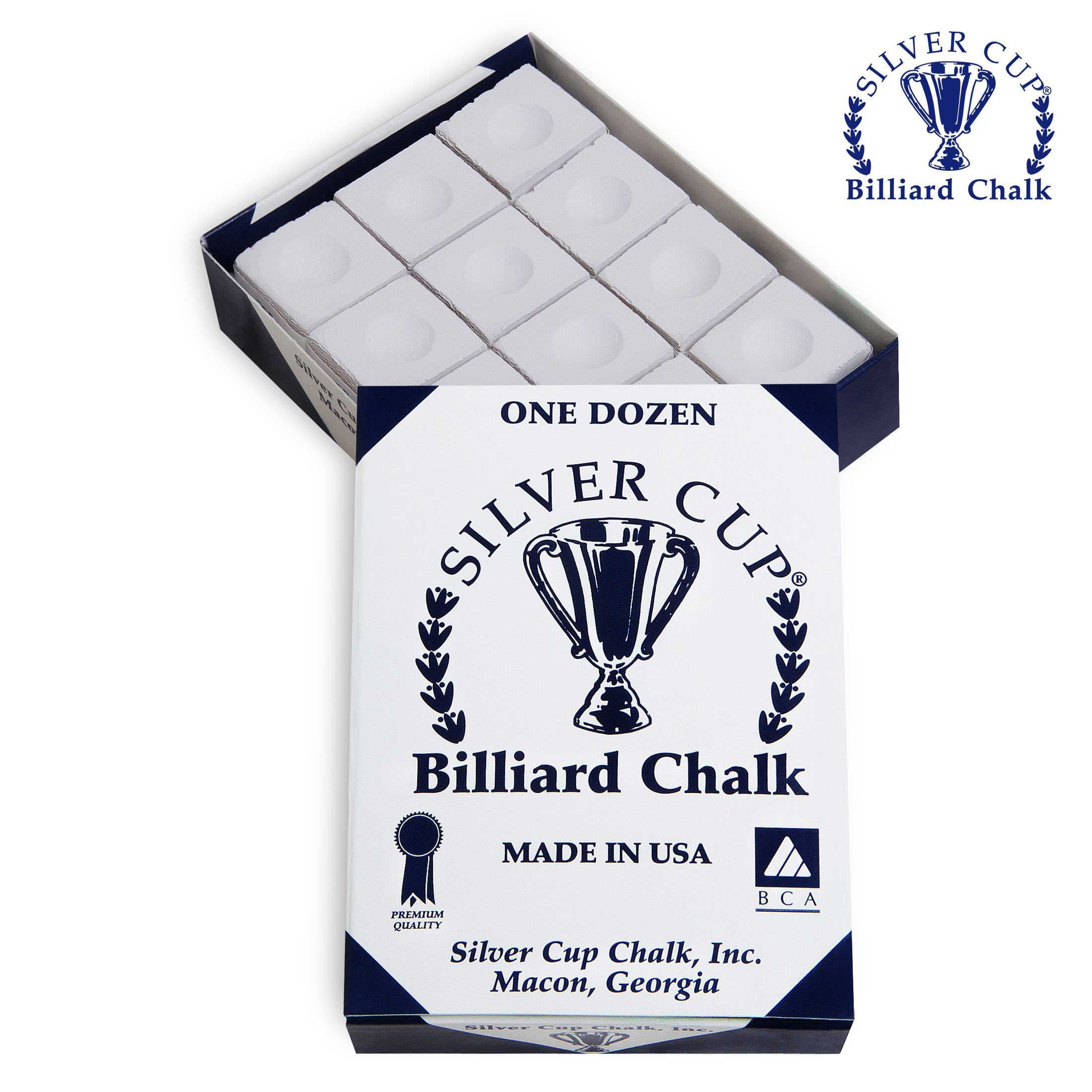 Мел Silver Cup White 12шт.