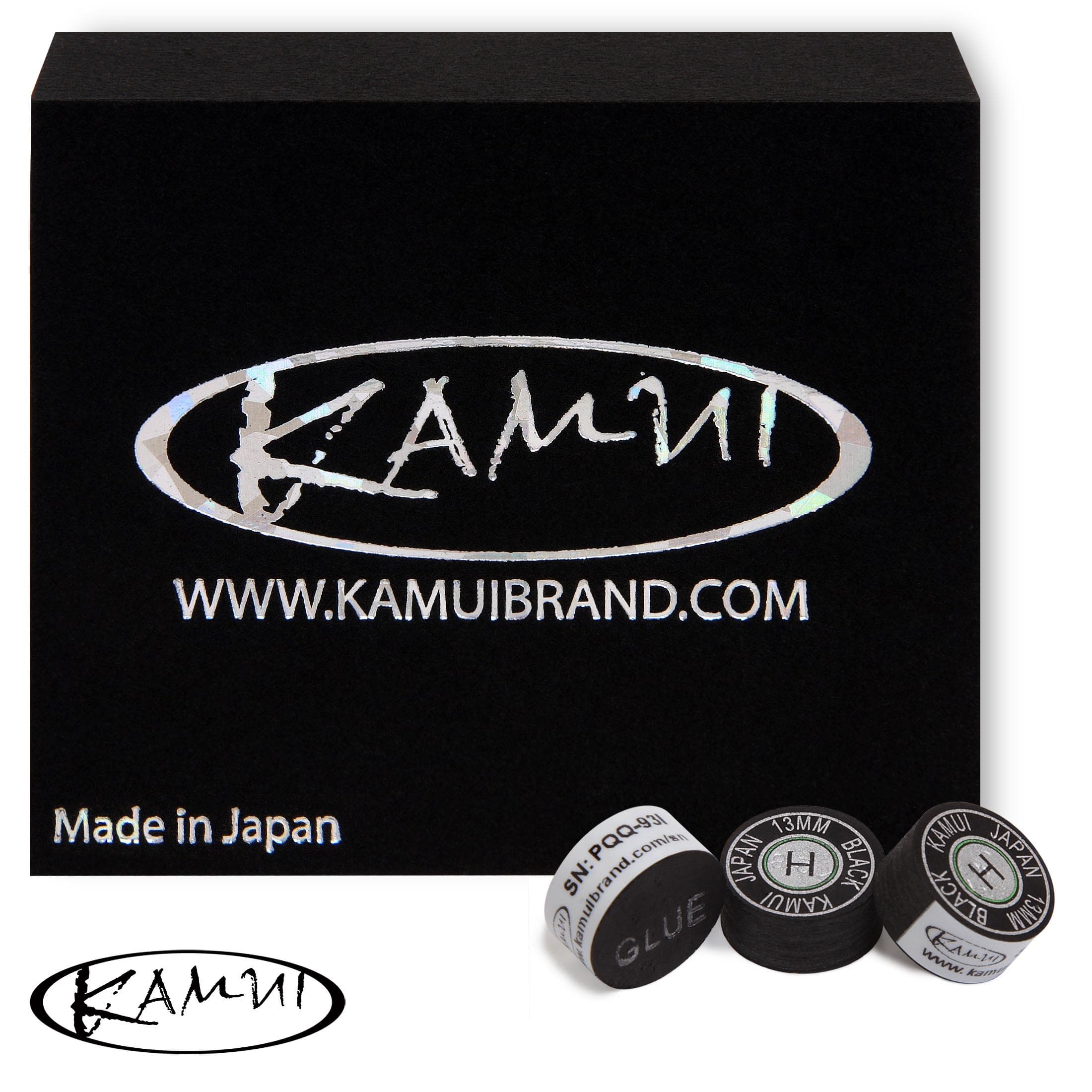 Наклейка для кия Kamui Black ø13мм Hard 1шт.