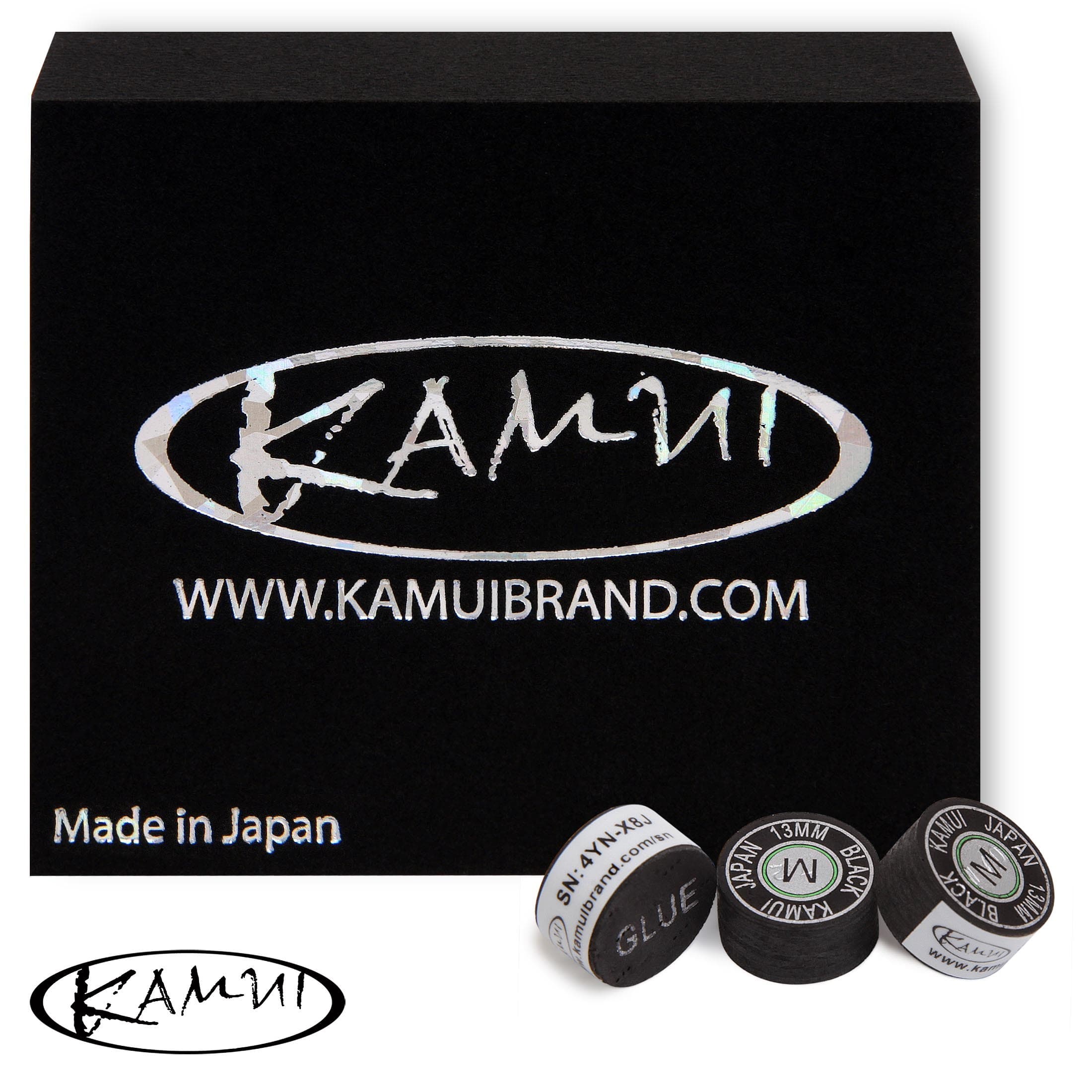 Наклейка для кия Kamui Black ø13мм Medium 1шт.