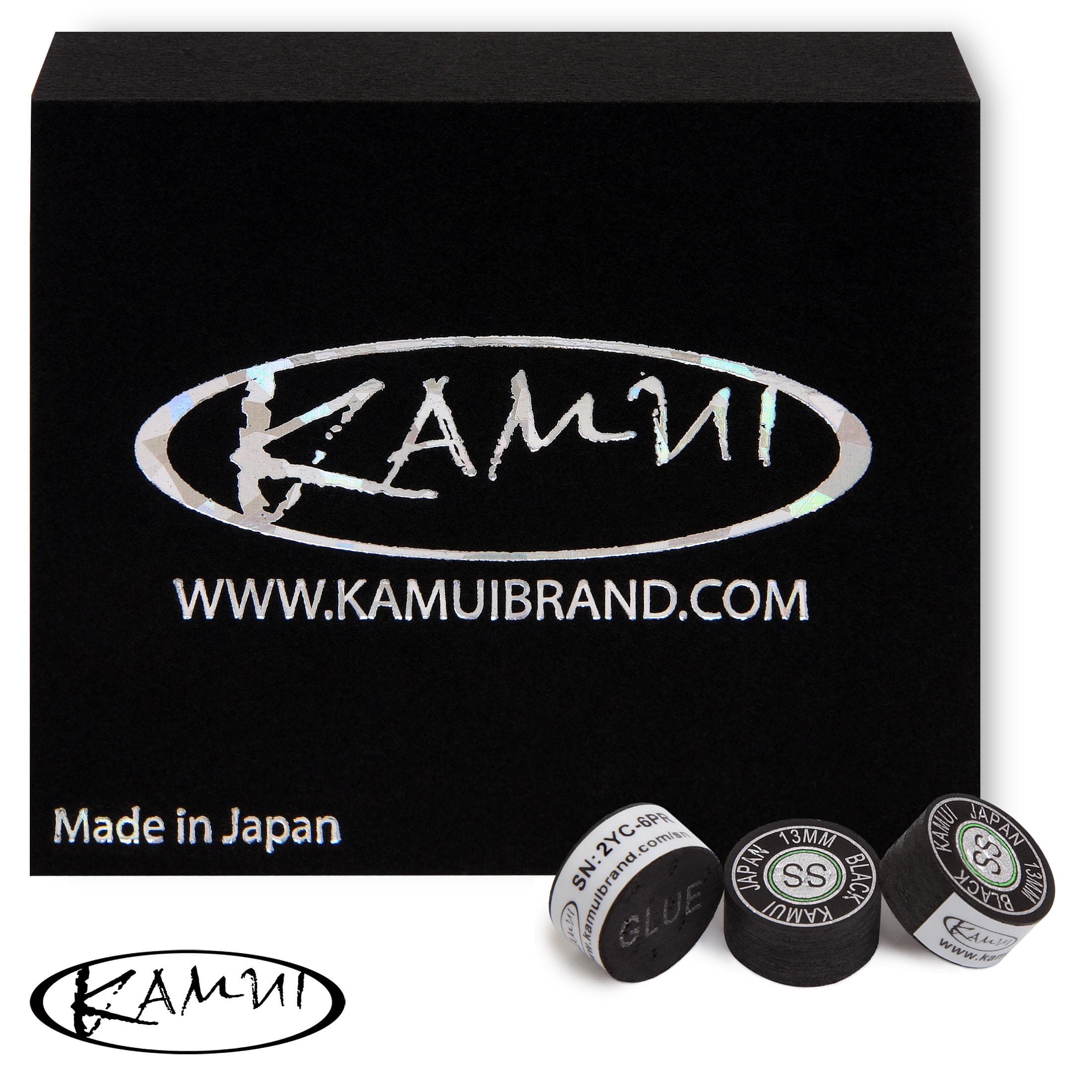 Наклейка для кия Kamui Black ø13мм Super Soft 1шт.