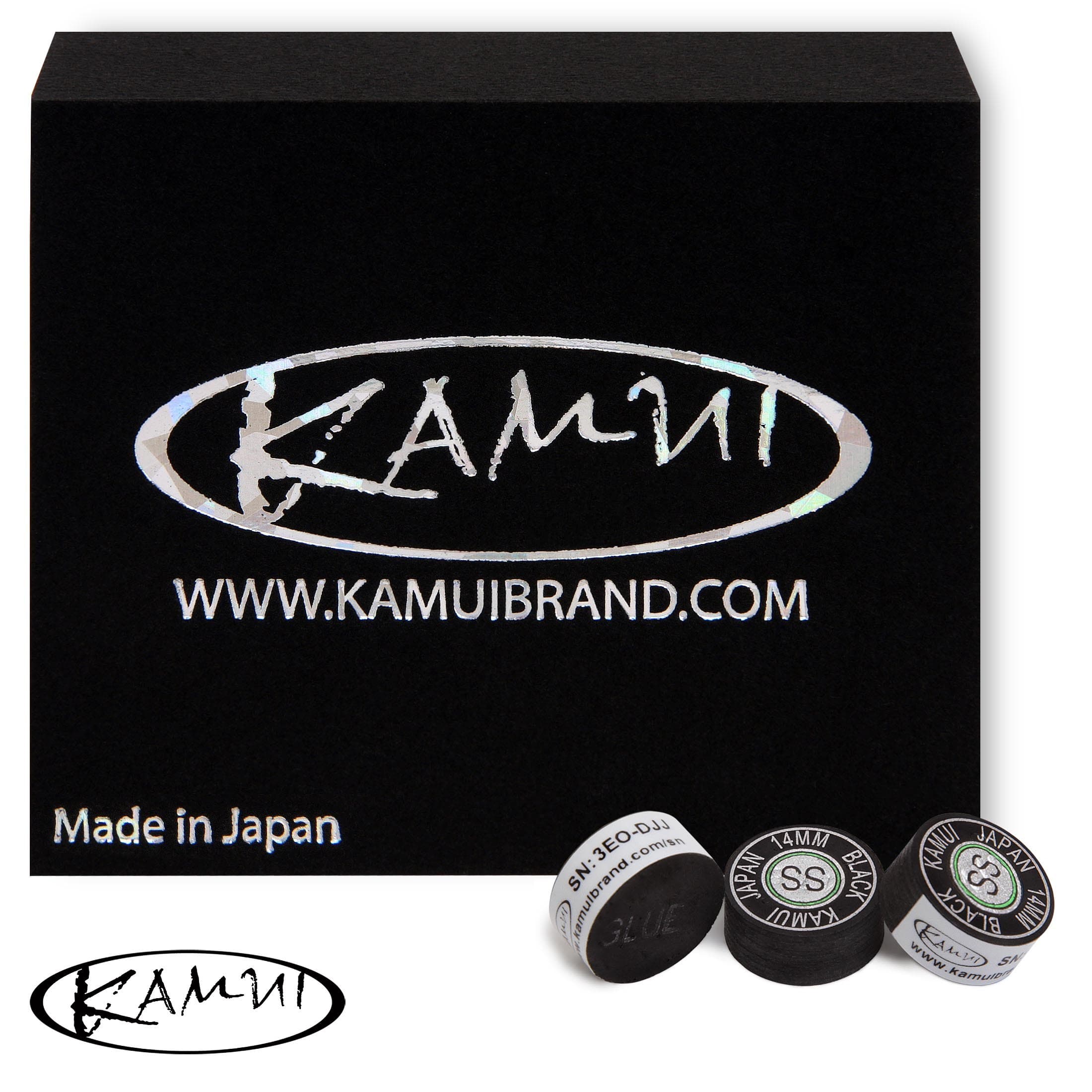 Наклейка для кия Kamui Black ø14мм Super Soft 1шт.