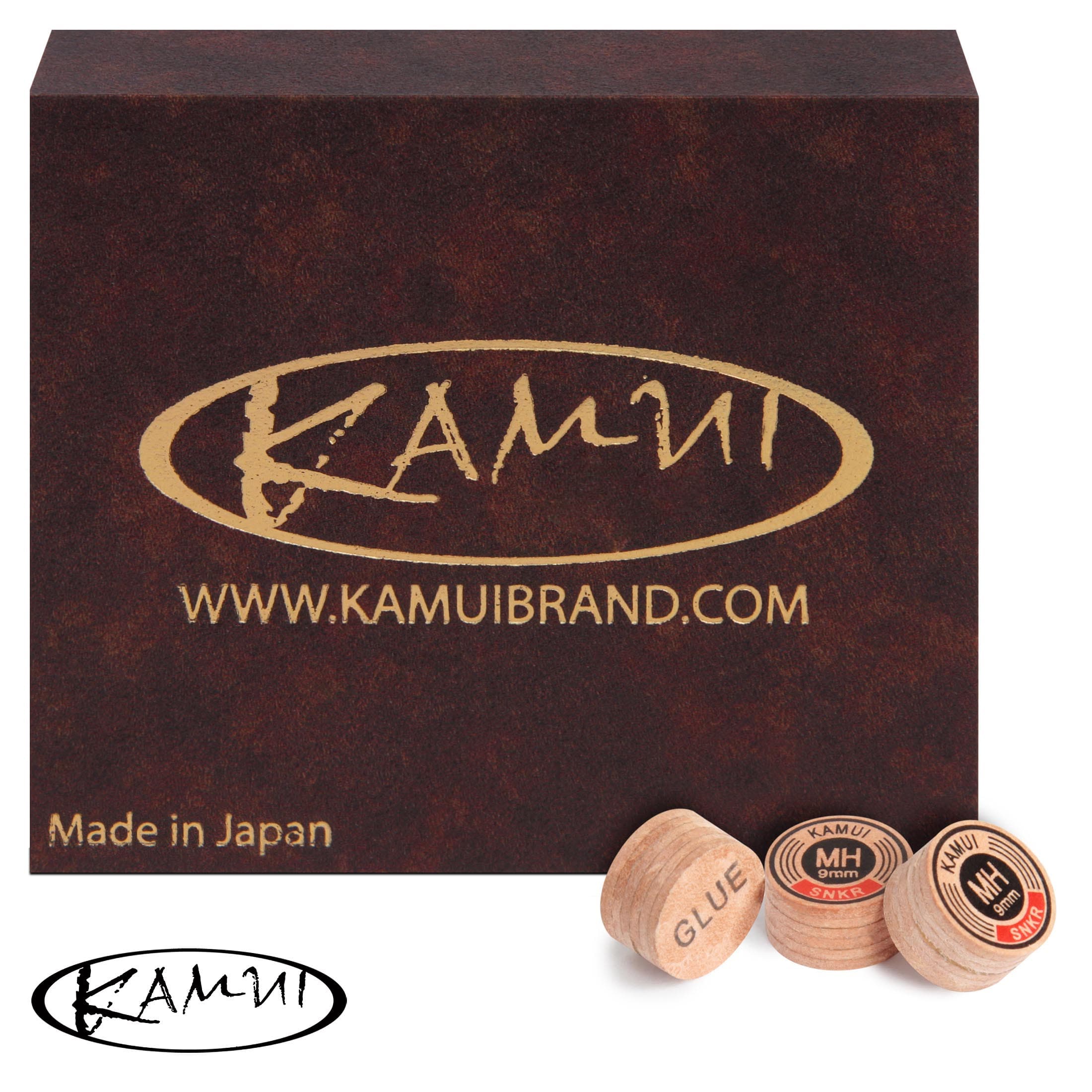 Наклейка для кия Kamui Snooker Original ø9мм Medium/Hard 1шт.