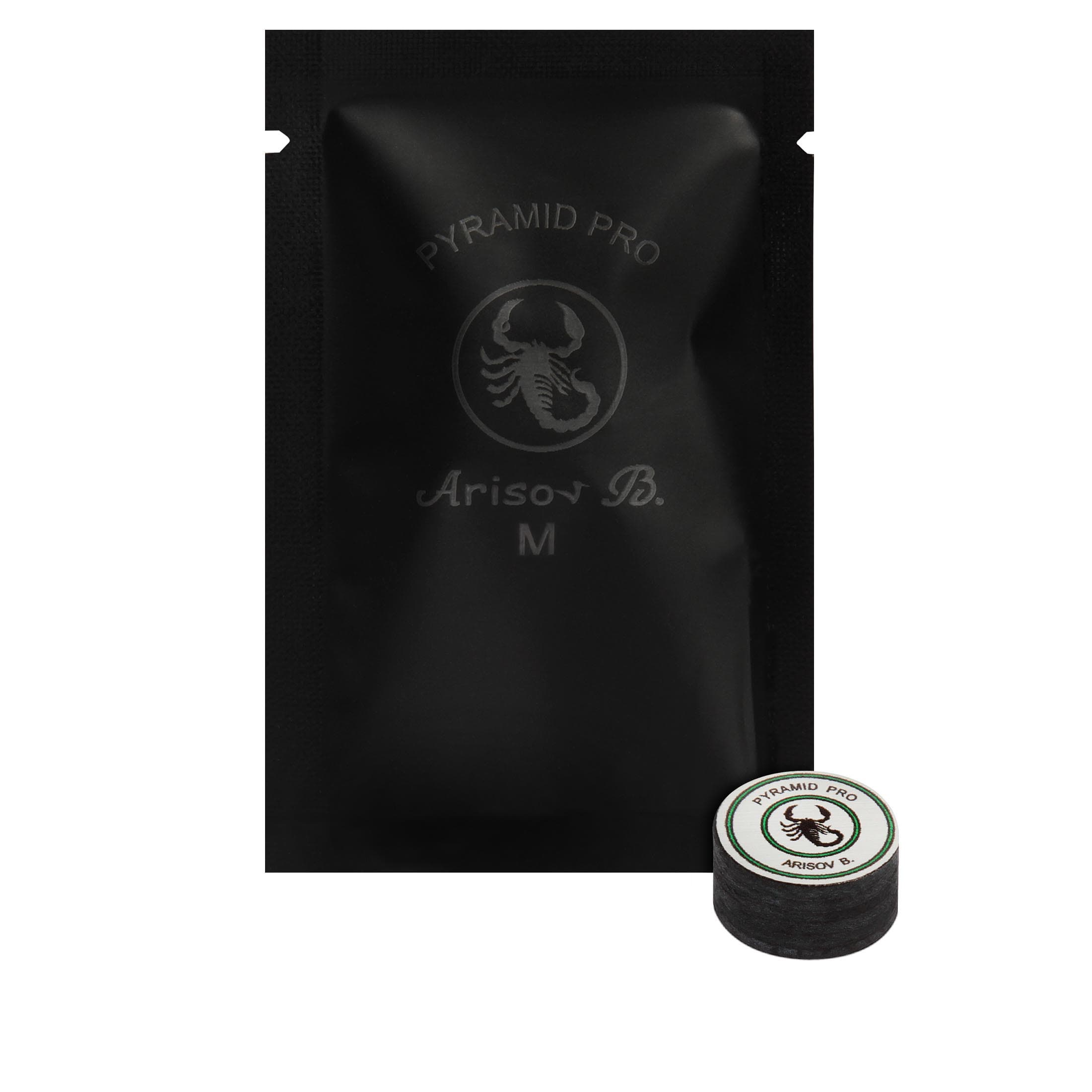 Наклейка для кия многослойная Б. Арисова Pyramid Pro Medium ø14мм 1шт.