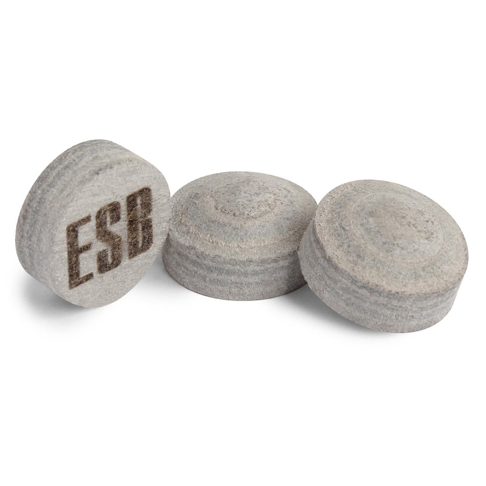 Наклейка для кия многослойная ESB Pro+ белая ø13 мм Нard 1шт.