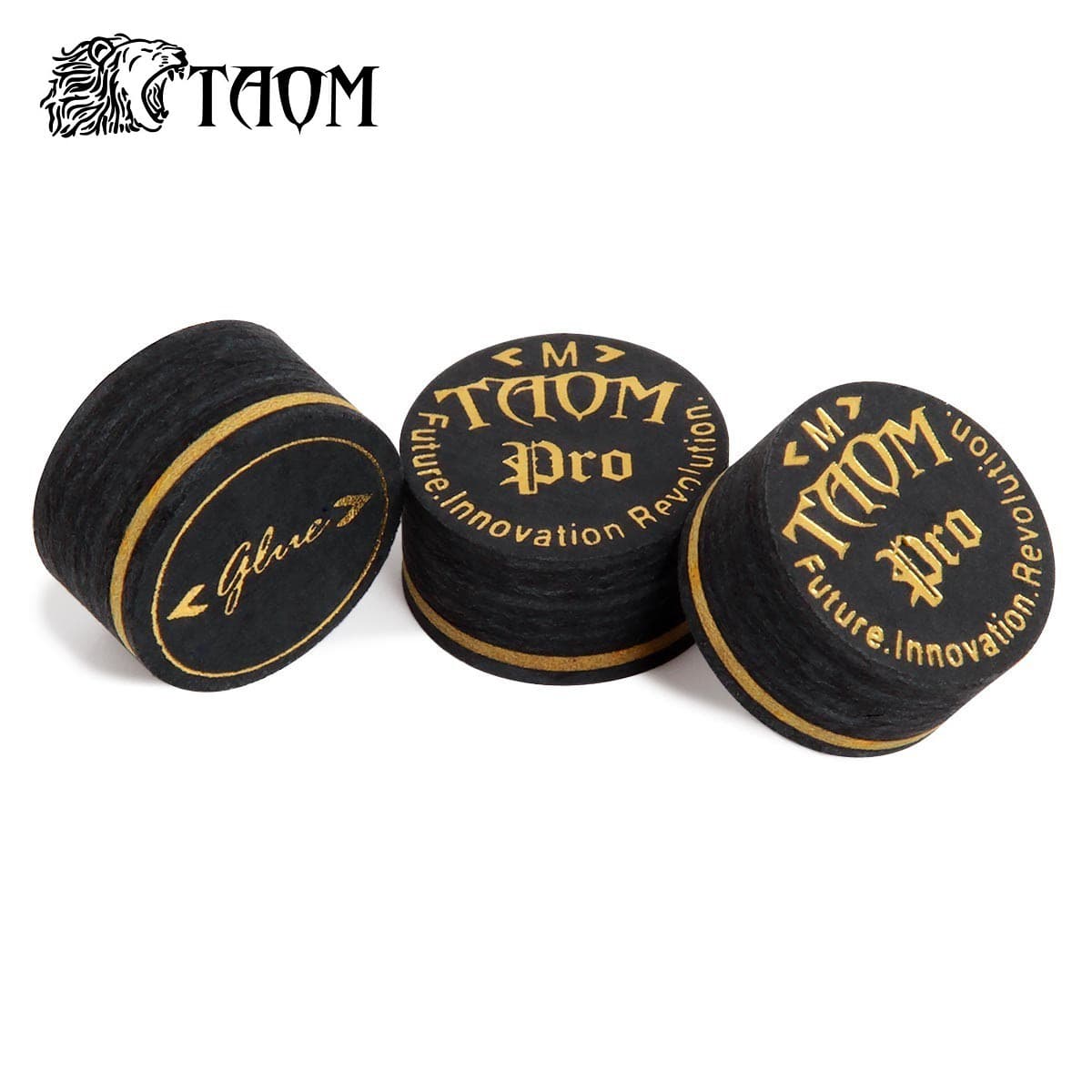 Наклейка для кия Taom Pro ø14мм Medium 1шт.