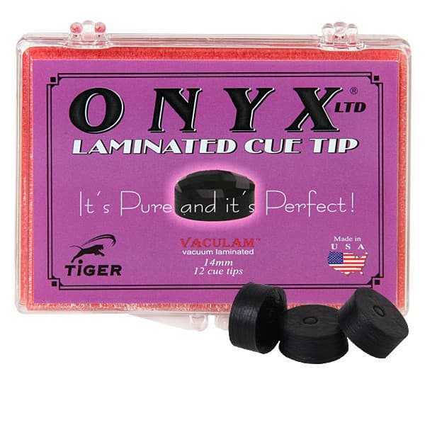 Наклейка для кия Tiger Onyx Ltd ø13мм Medium 1шт.