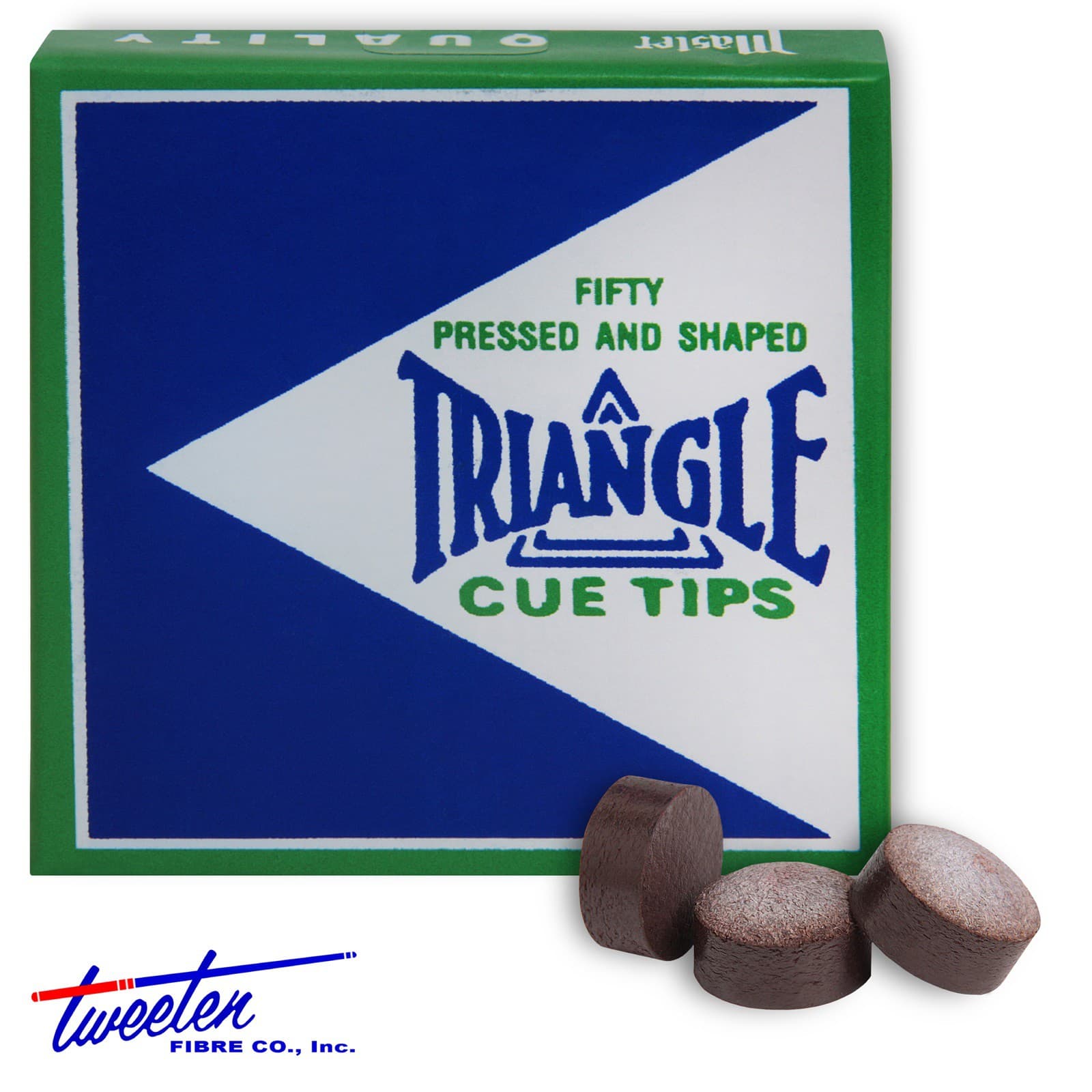 Наклейка для кия Triangle ø12,5мм 50шт.