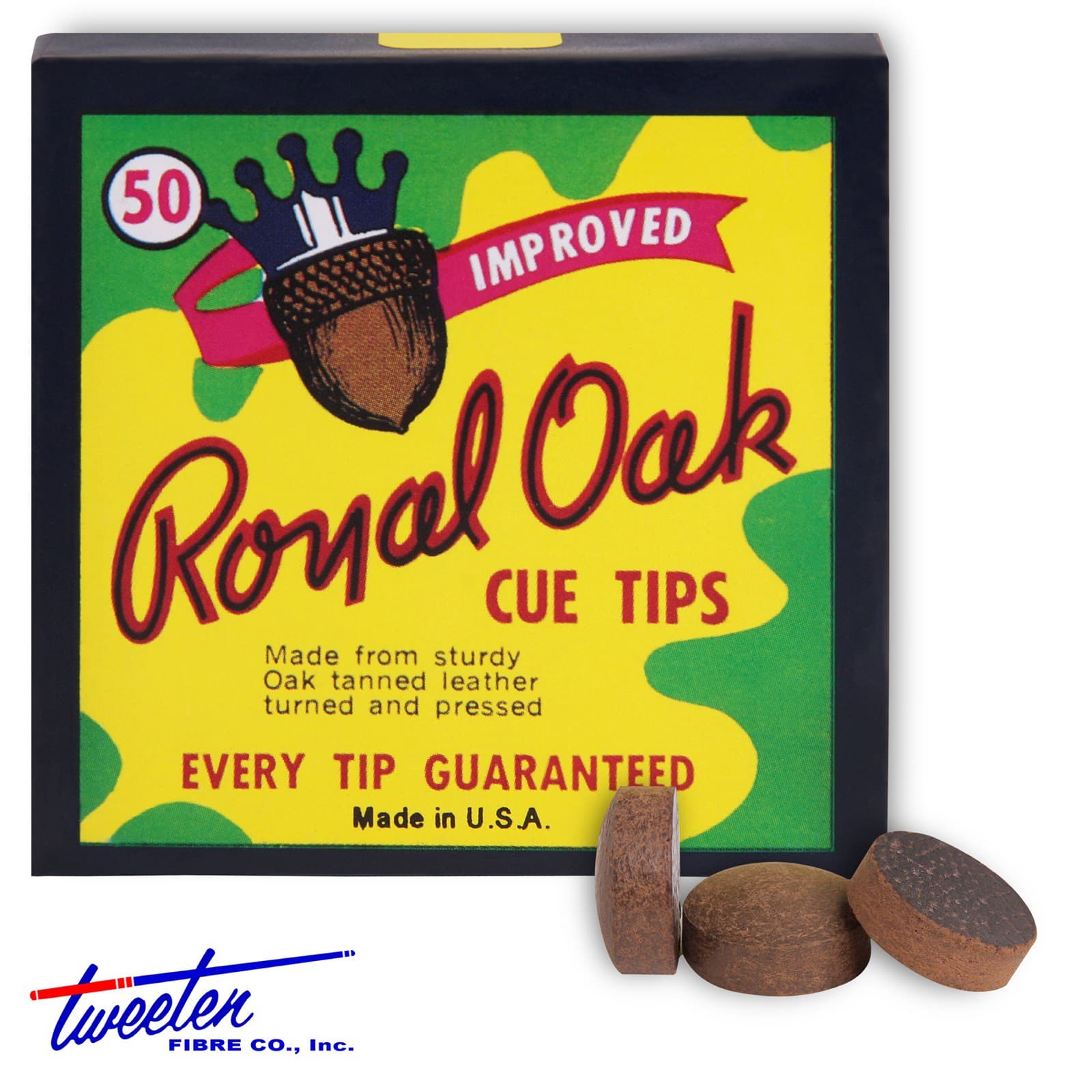 Наклейка для кия Royal Oak ø10мм 50шт.