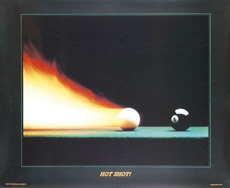 Постер HOT SHOT 77×62см