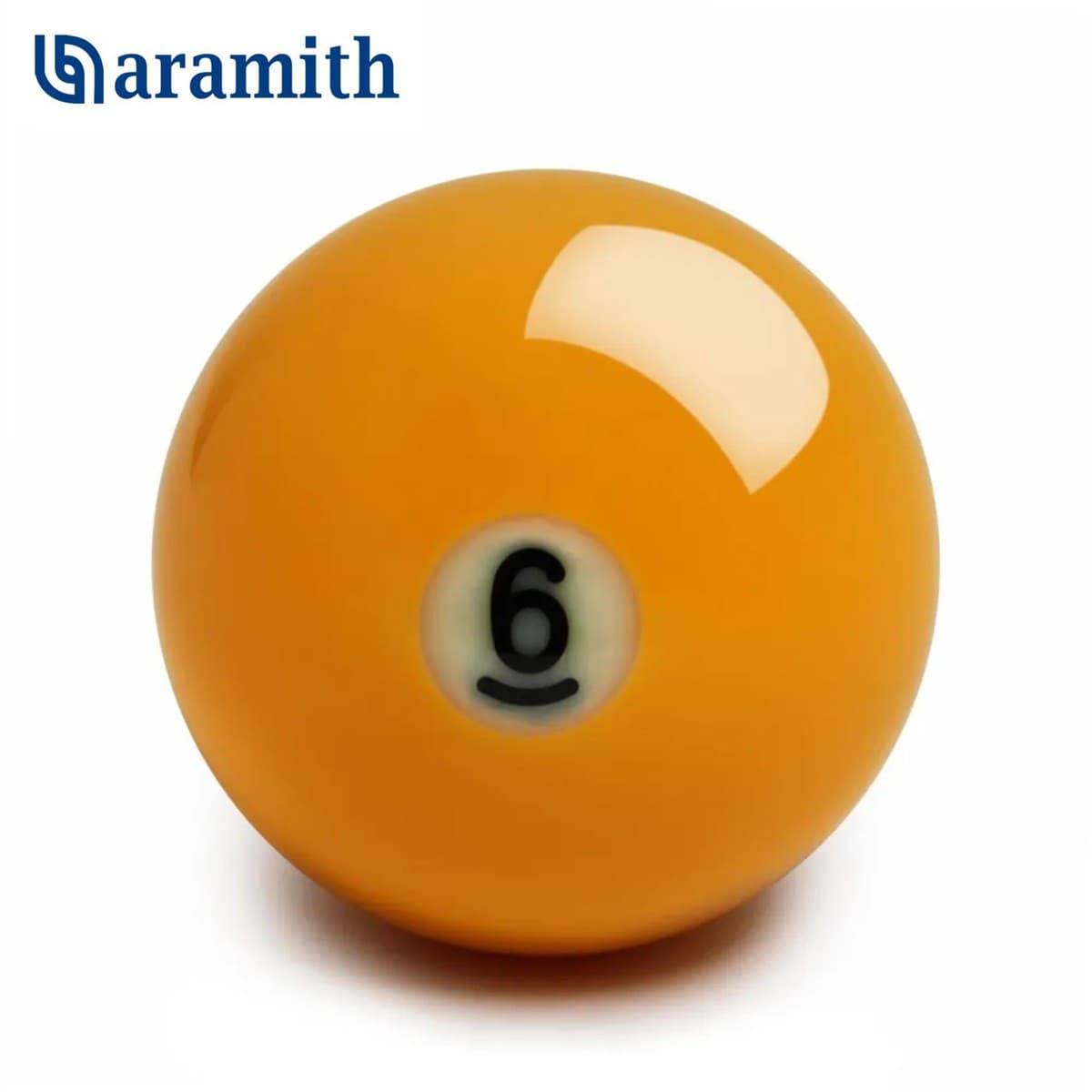 Шар Aramith Premier Pyramid №6 ø68мм желтый