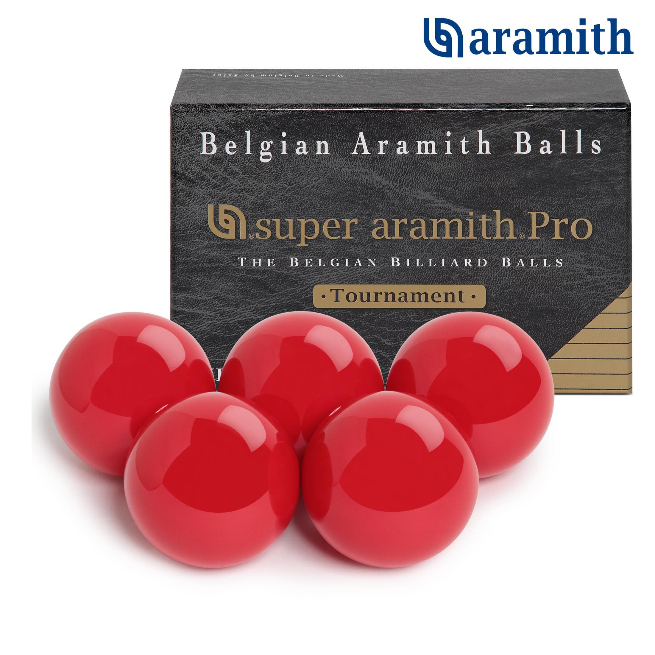 Шары Super Aramith Tournament ø67мм для игры в Корону 5 шт.