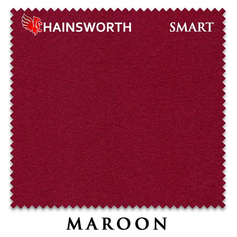 Сукно Hainsworth Smart Snooker 195см Maroon