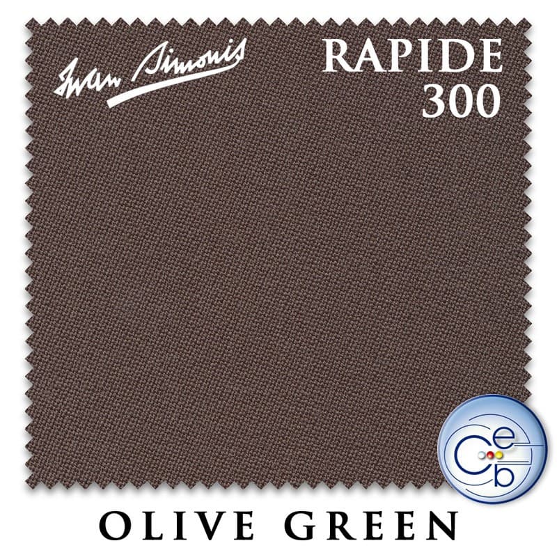 Сукно Iwan Simonis 300 Rapide Carom 195см Olive Green