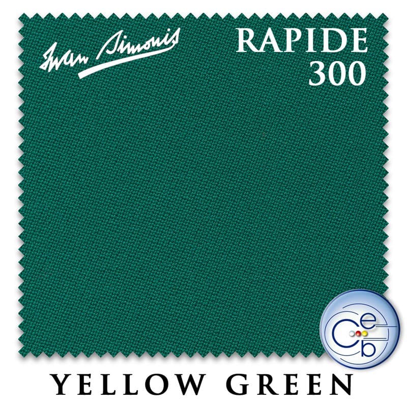 Сукно Iwan Simonis 300 Rapide Carom 195см Yellow Green