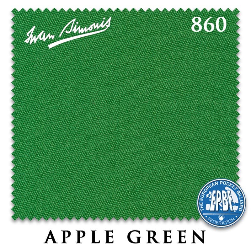 Сукно Iwan Simonis 860 198см Apple Green