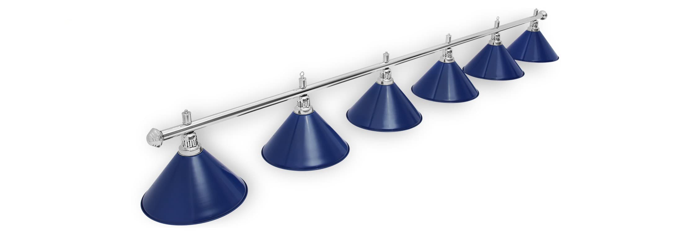 Светильник Fortuna Prestige Silver Blue 6 плафонов