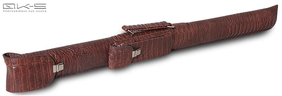 Тубус QK-S Tomahawk 1x1 коричневый аллигатор