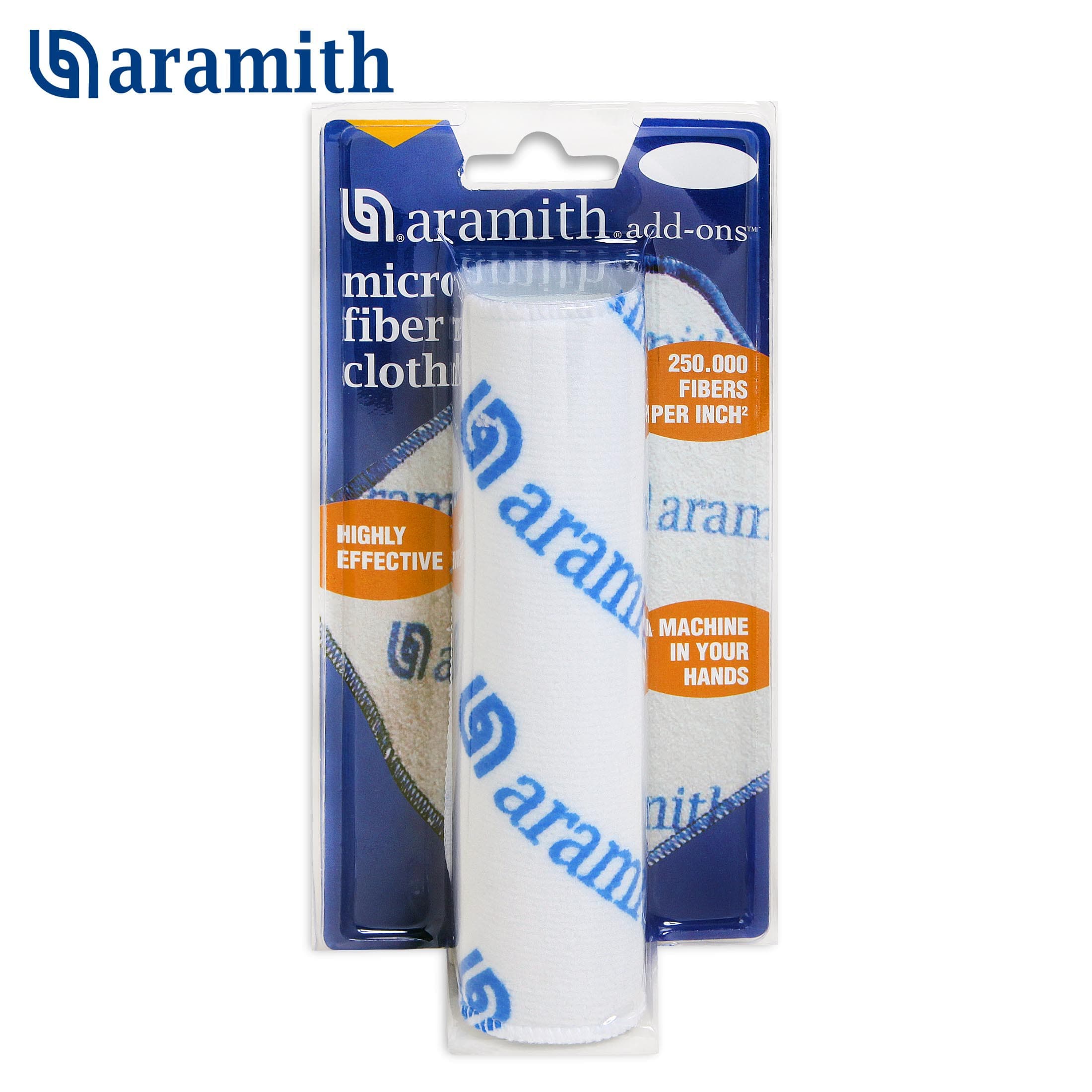 Салфетка для чистки и полировки бильярдных шаров Aramith Micro-Fiber Cloth Add-ons 20х18см блистер